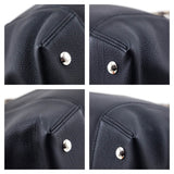 Louis Vuitton Black Veau Cachemire Python Soft Lockit MM