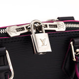 Louis Vuitton Black & Hot Pink Epi Alma BB