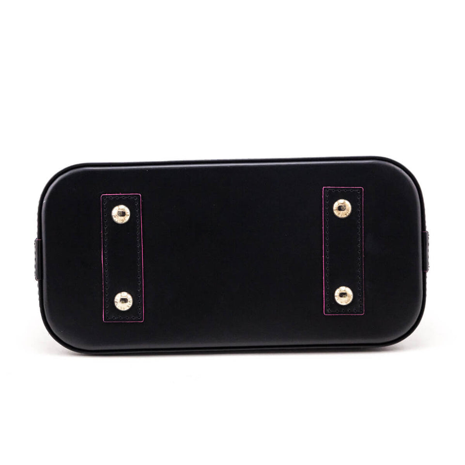 Louis Vuitton Black & Hot Pink Epi Alma BB