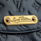 Louis Vuitton Bleu Nuit Monogram Vernis Sunset Boulevard Convertible Clutch