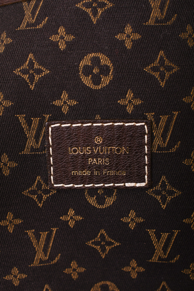 Louis Vuitton Brown Canvas Monogram 'Saumur 30' Crossbody