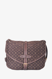 Louis Vuitton Brown Canvas Monogram 'Saumur 30' Crossbody