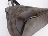 Louis Vuitton Brown Damier Ebene Coated Canvas Hampstead MM Shoulder Tote