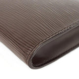 Louis Vuitton Brown Epi Leather Pochette Accessoires Wristlet Pouch Bag