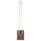 Louis Vuitton Brown Monogram Coated Canvas Sac Plat PM Two Way Bag