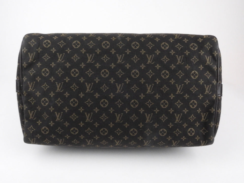 Louis Vuitton Brown Fusain Monogram Idylle Canvas Speedy 30 Bandoulier