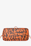 Louis Vuitton Brown/Orange Monogram Graffiti Neverfull GM