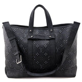 Louis Vuitton Charcoal Cowhide Faded Monogram Journey Tote