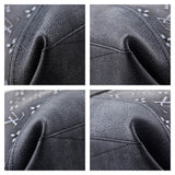 Louis Vuitton Charcoal Cowhide Faded Monogram Journey Tote