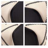 Louis Vuitton Cream & Black Empreinte Monogram Giant Broderies NeoNoe MM
