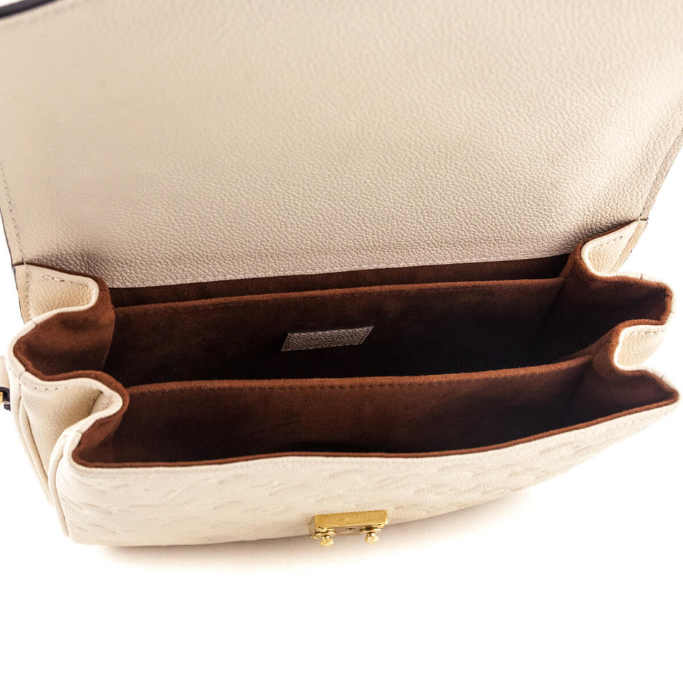 Louis Vuitton Creme Empreinte Pochette Metis MM