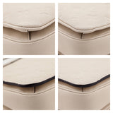 Louis Vuitton Creme Empreinte Pochette Metis MM