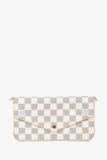 Louis Vuitton Damier Azur Felicie Pochette On Chain