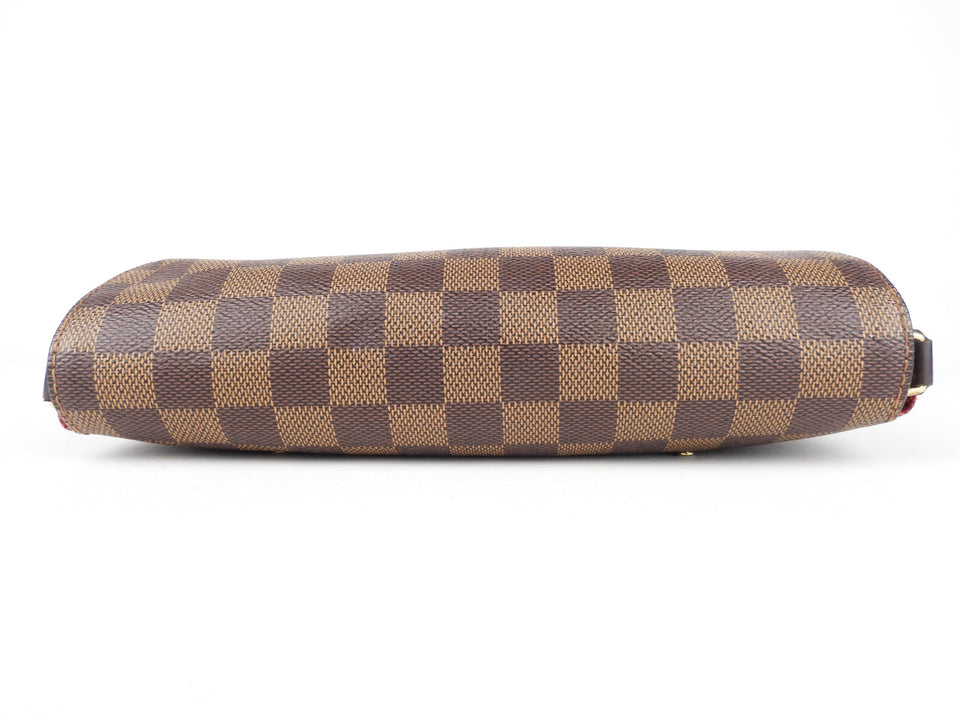 Louis Vuitton Favorite MM Damier Ebene Coated Canvas