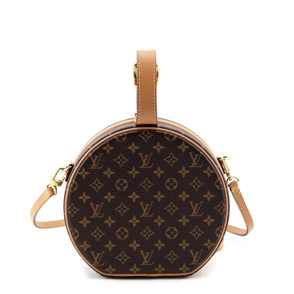 Louis Vuitton Monogram Petite Boite Chapeau Bag