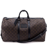 Louis Vuitton Monogram Waterproof Keepall Bandouliere 55