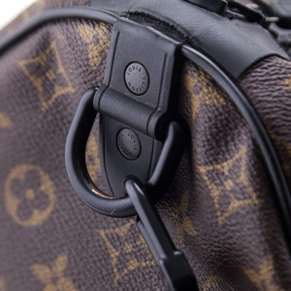 Louis Vuitton Monogram Waterproof Keepall Bandouliere 55