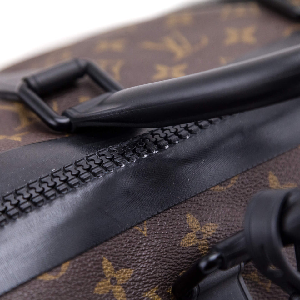 Louis Vuitton Monogram Waterproof Keepall Bandouliere 55