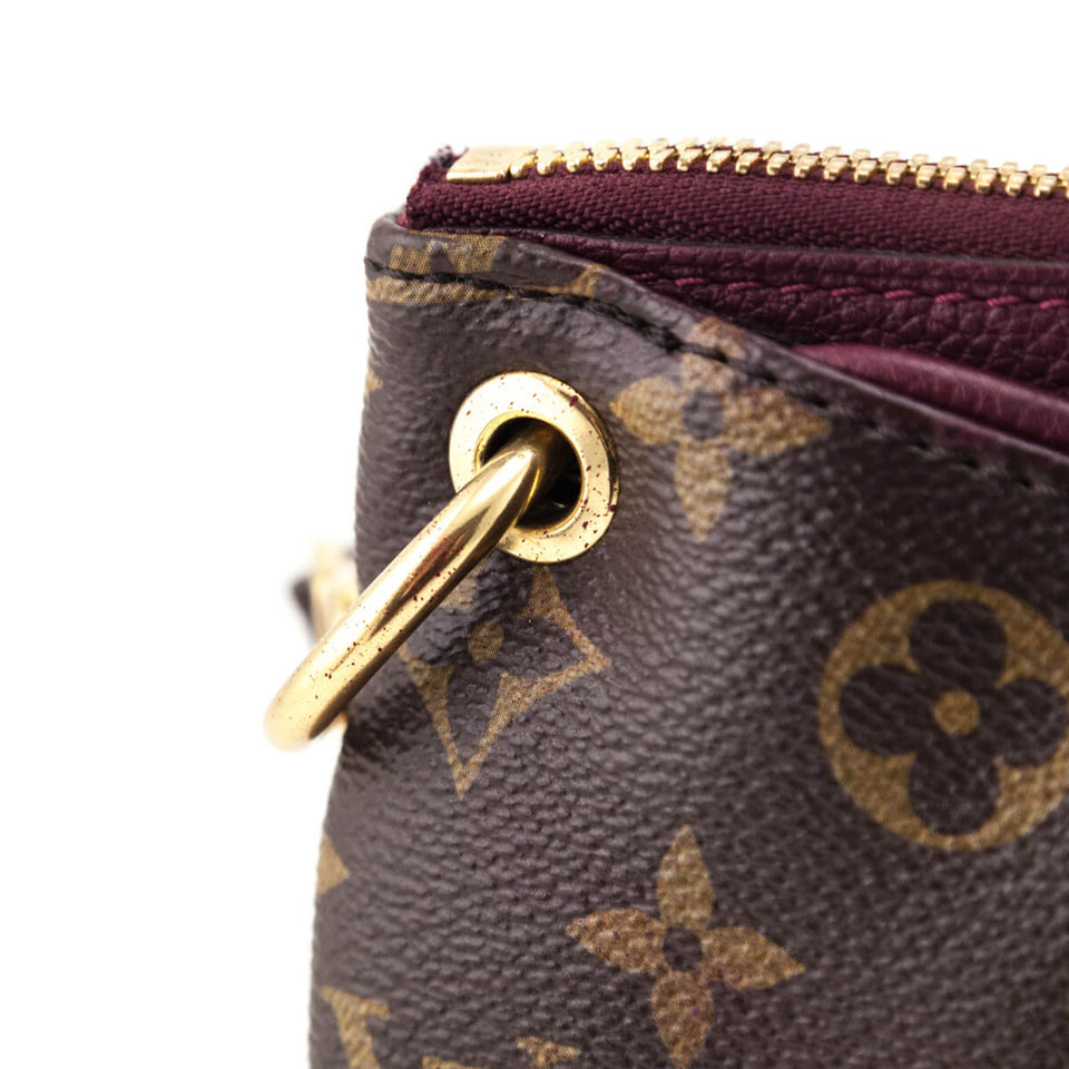 Louis Vuitton Raisin Monogram Pallas BB Bag