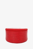 Louis Vuitton Red Epi Leather Bijoux Jewelry Case