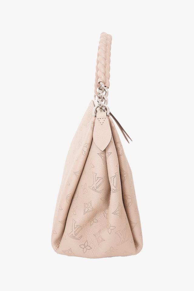 Louis Vuitton Tan Galet Babylone Chain BB with Silver Hardware