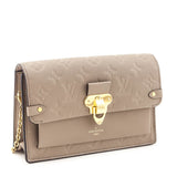 Louis Vuitton Tourterelle Empreinte Vavin Chain Wallet