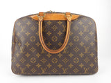 Louis Vuitton Vintage Monogram Coated Canvas Deauville Bowling Bag