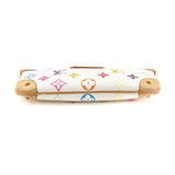 Louis Vuitton White Monogram Multicolor Pochette Milla MM