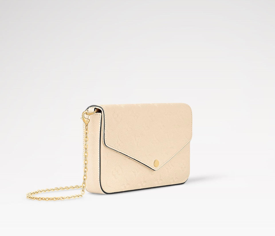 Louis Vuitton  MONOGRAM EMPREINTE LEATHER FELICIE POCHETTE