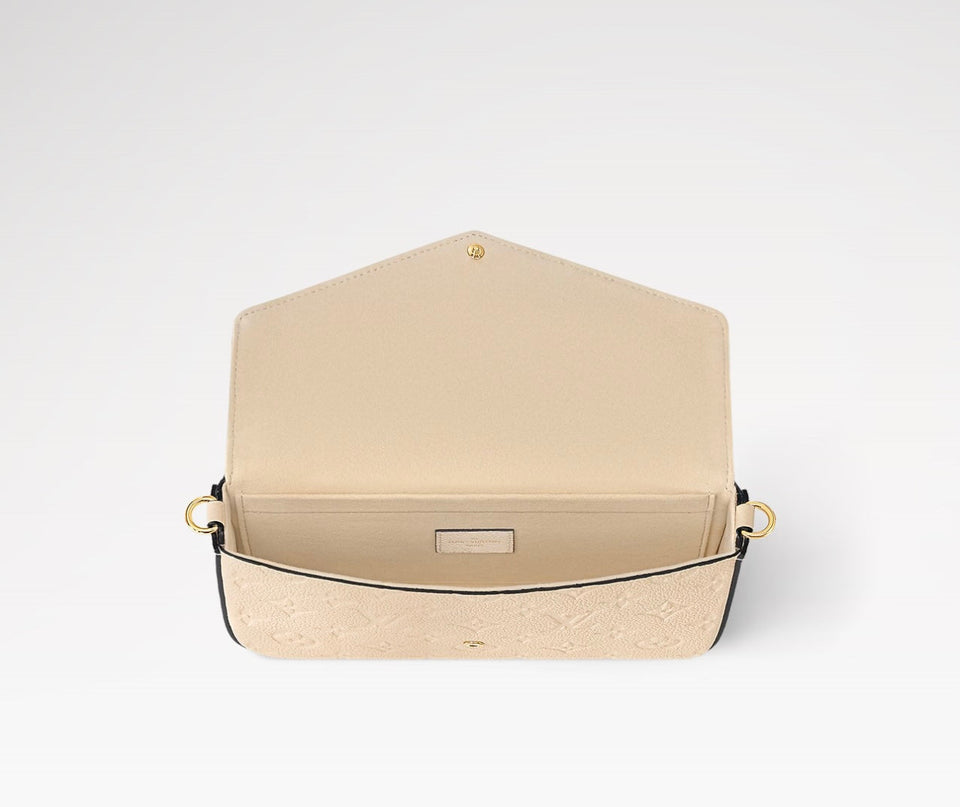 Louis Vuitton  MONOGRAM EMPREINTE LEATHER FELICIE POCHETTE