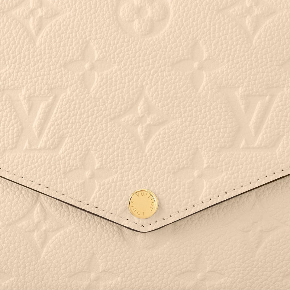 Louis Vuitton  MONOGRAM EMPREINTE LEATHER FELICIE POCHETTE