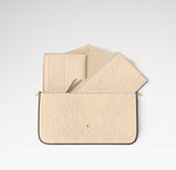 Louis Vuitton  MONOGRAM EMPREINTE LEATHER FELICIE POCHETTE