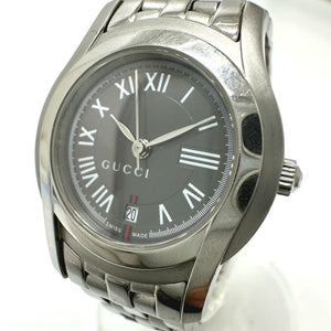 Gucci Watches Quartz 5500L Stainless Steel Silver G class gray dial