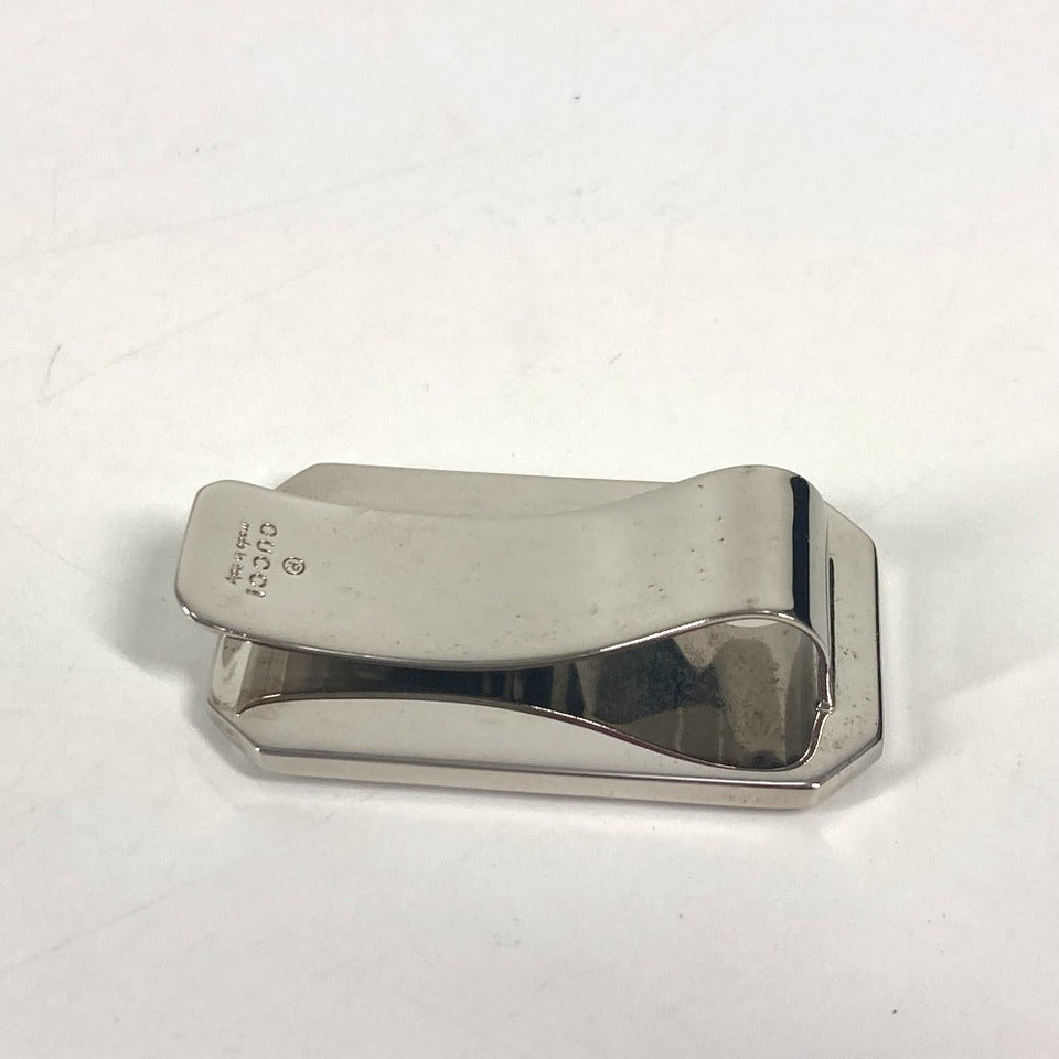 Gucci Money clip Sima leather blue Guccisima GG unisex(Unisex)