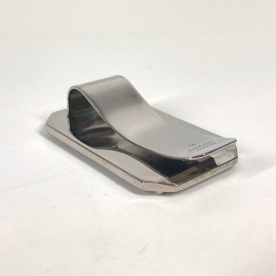 Gucci Money clip Sima leather blue Guccisima GG unisex(Unisex)