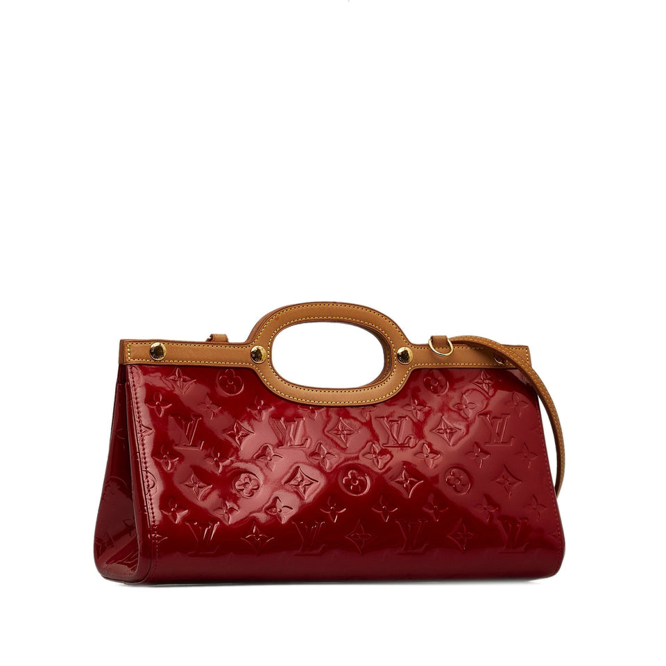 Louis Vuitton Monogram Vernis Roxbury Drive Satchel Handbag