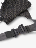 Christian Dior Saddle Bag Black Oblique Canvas