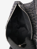 Christian Dior Saddle Bag Black Oblique Canvas