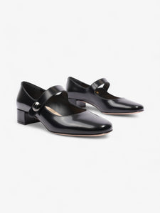 Christian Dior Uniform Mary Jane 30 Black Leather EU 38 UK 5