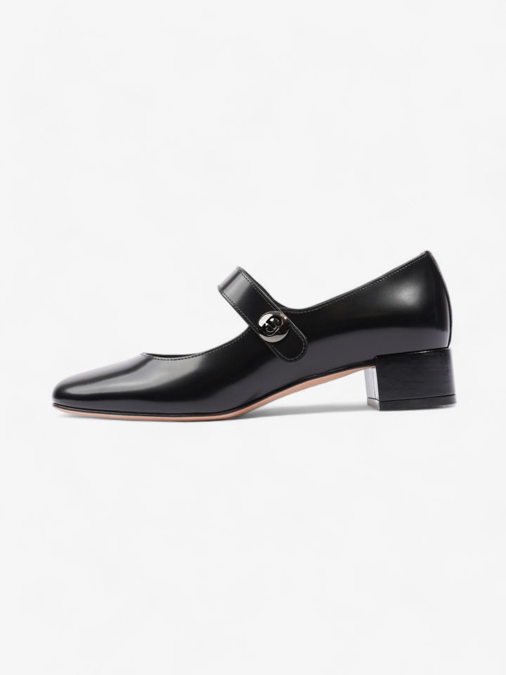 Christian Dior Uniform Mary Jane 30 Black Leather EU 38 UK 5