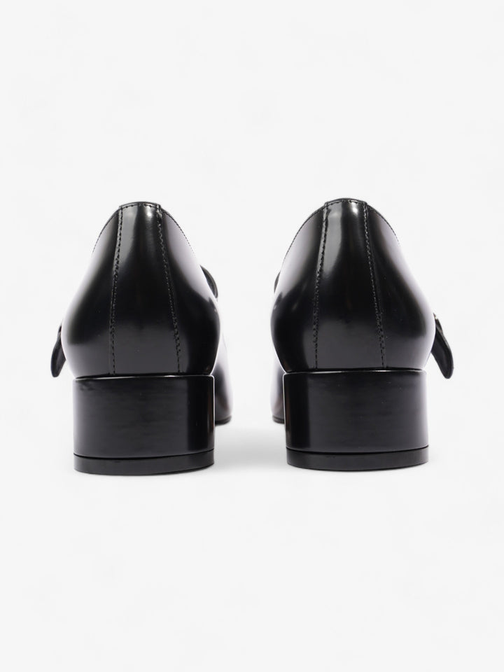 Christian Dior Uniform Mary Jane 30 Black Leather EU 38 UK 5