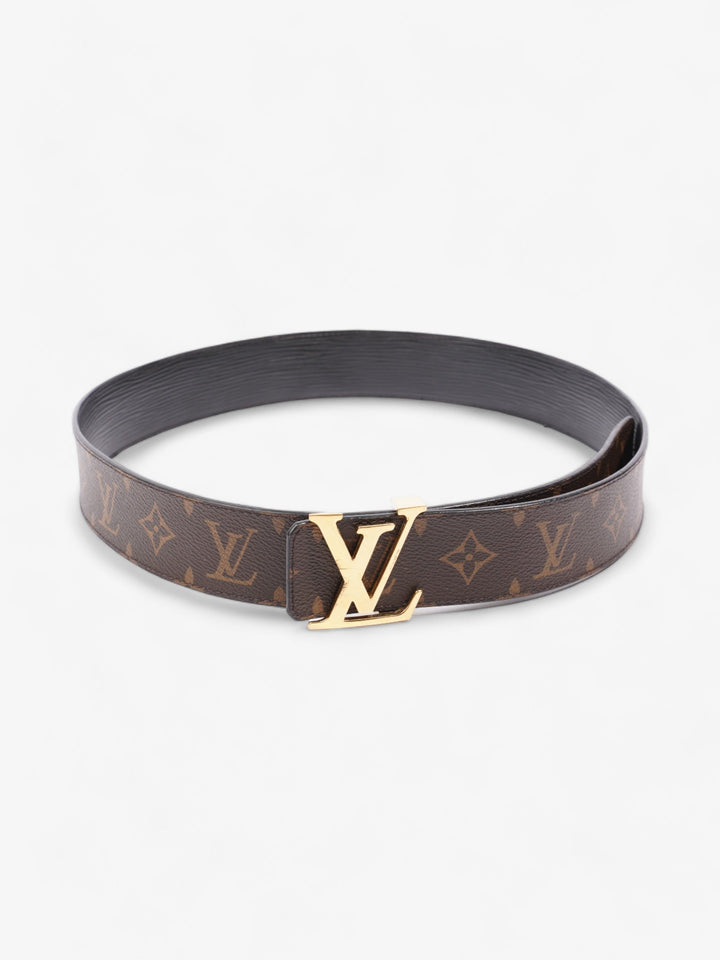 Louis Vuitton LV Reversible Belt Monogram / Black Coated Canvas 90cm 36"