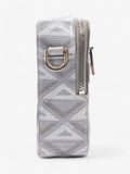 Christian Dior CD Diamond Safari with Strap Grey Coated Canvas