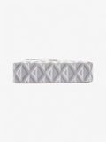 Christian Dior CD Diamond Safari with Strap Grey Coated Canvas