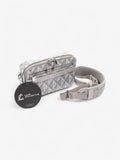 Christian Dior CD Diamond Safari with Strap Grey Coated Canvas
