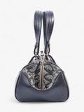 Christian Dior Doctor Bag Monogram / Navy Blue Canvas