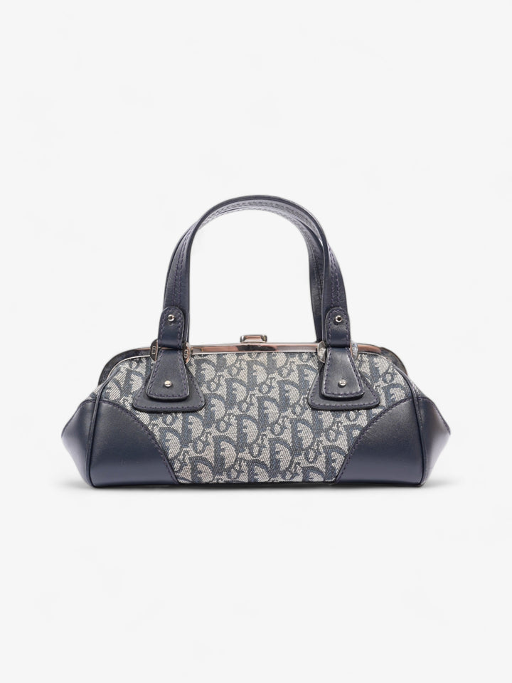 Christian Dior Doctor Bag Monogram / Navy Blue Canvas