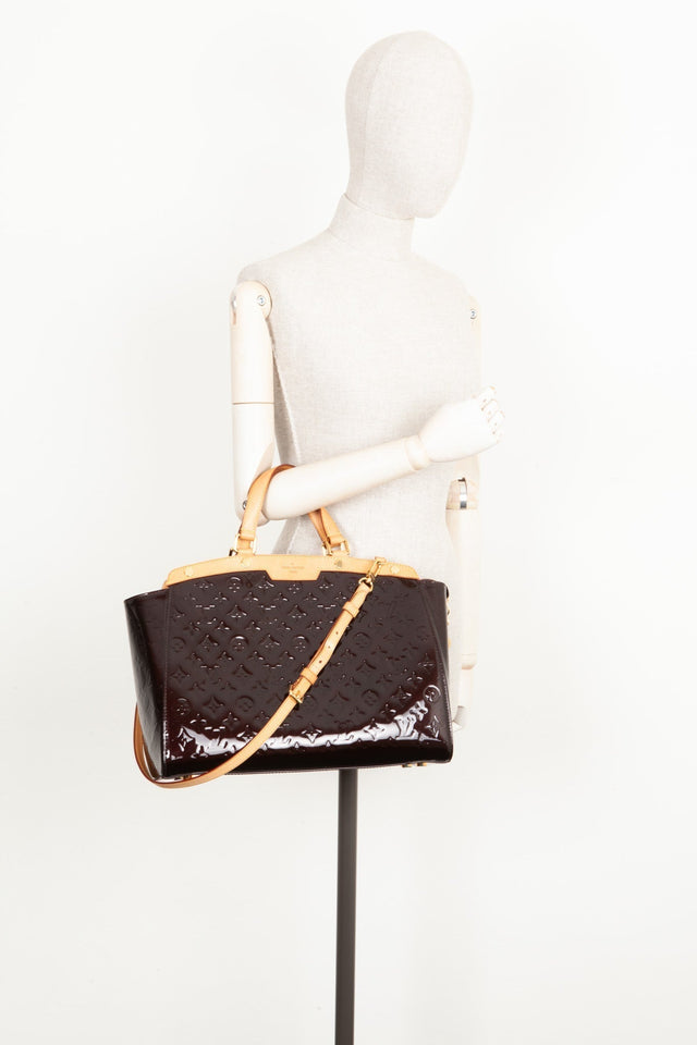 Louis Vuitton Brea GM Bag Vernis Amarante
