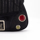 Dior Montaigne 1947 Bag Black by John Galliano Collection