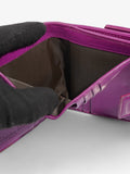 Christian Dior Lady Dior Lotus Wallet Purple / Silver Lambskin Leather
